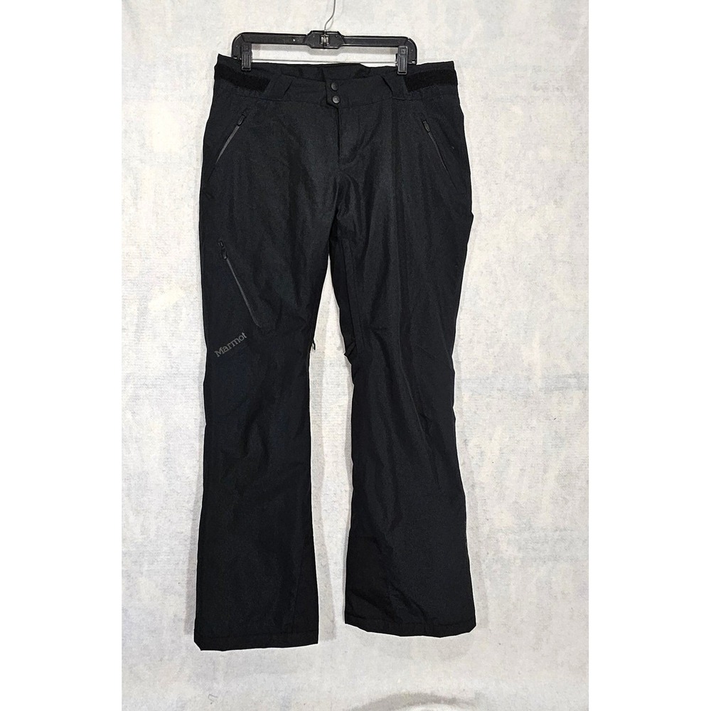 Marmot Lightray GORE-TEX Snow Pants Women L NEW PrimaLoft Black Wadaterproof